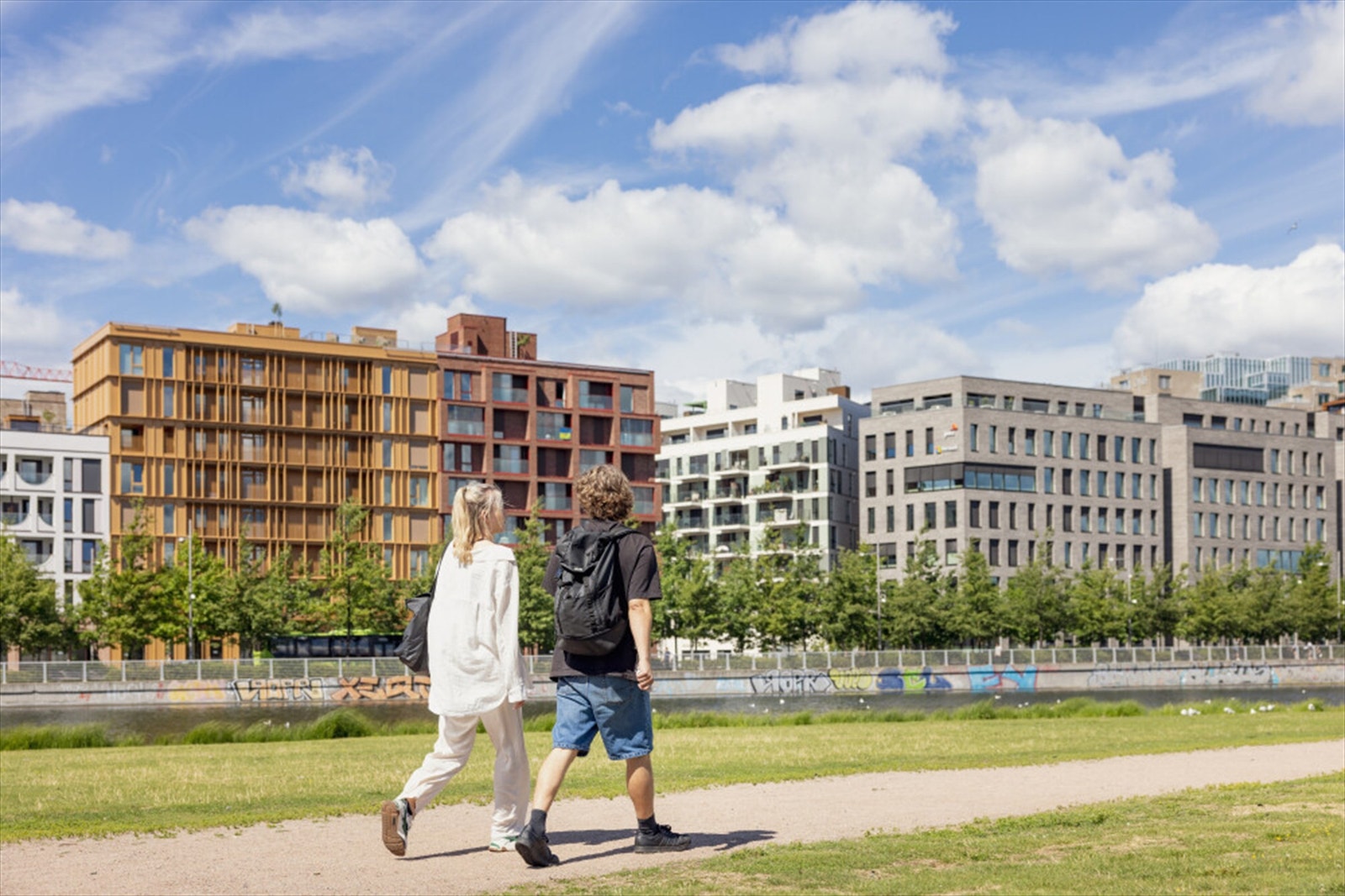 Clemenskvartalet ligger sentralt til Bispevika syd og med Middelalderparken som nærmeste nabo! Galleribilde