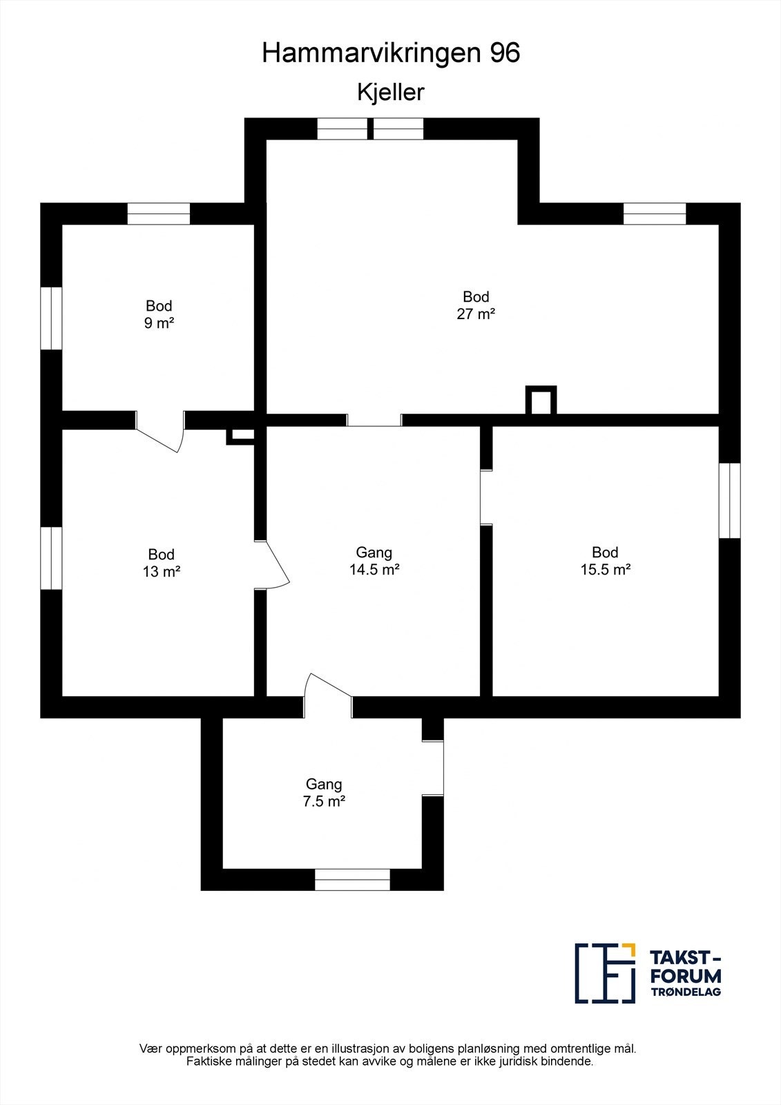 Planskisse - Kjeller Galleribilde