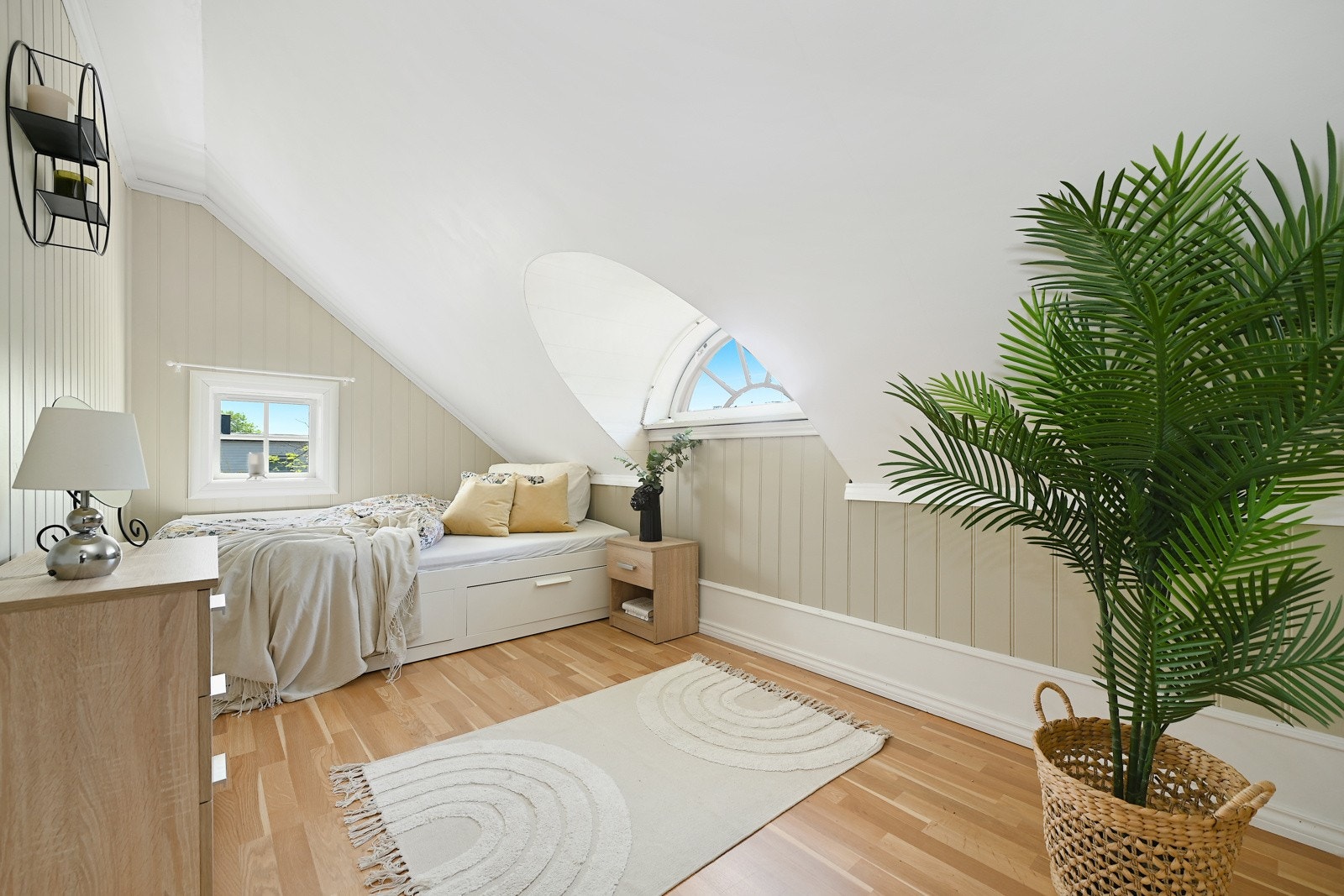 Soverom 1, 2 og 3 ligger i en egen barnefløy sammen med et bad. Galleribilde