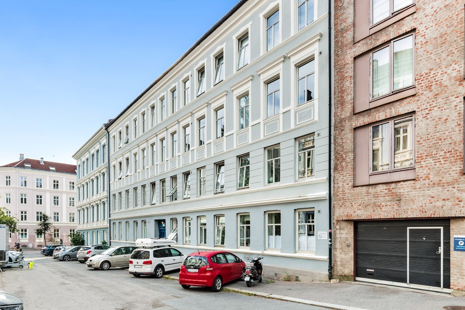 Fasade av bygget. Galleribilde