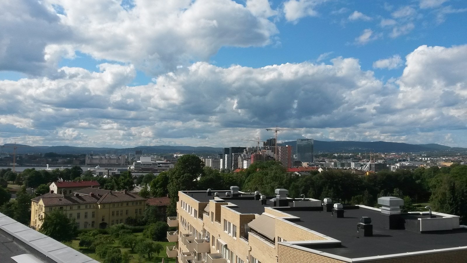 Utsikt fra takterrassen - Bilde tatt av selger Galleribilde