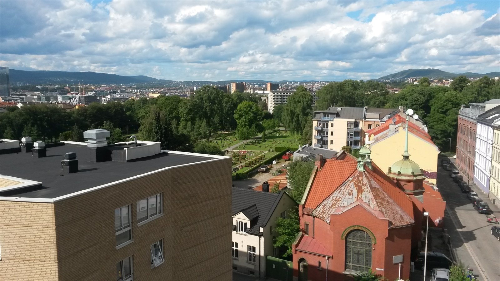 Utsikt fra takterrassen - Bilde tatt av selger Galleribilde