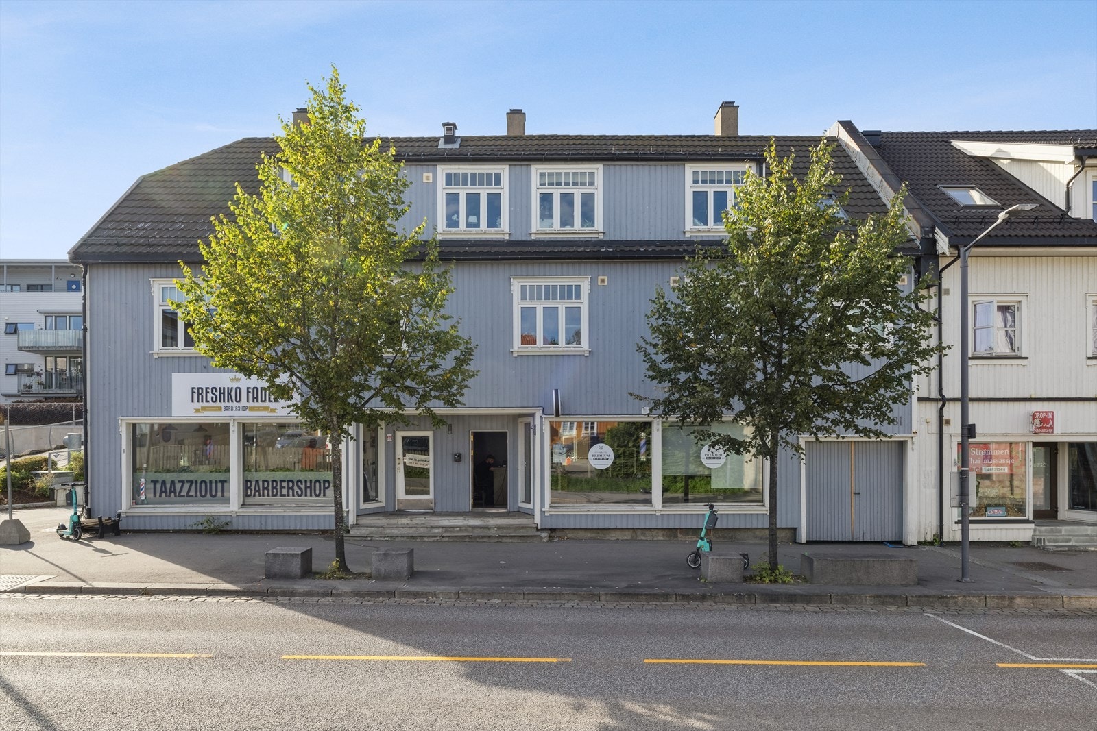 Området byr på et rikt utvalg av fasiliteter og servicetilbud Galleribilde