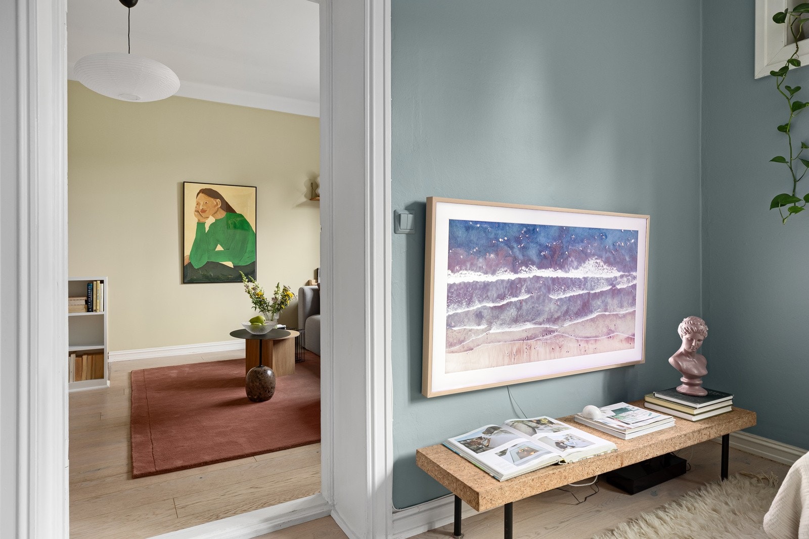 Fra soverom til stue Galleribilde