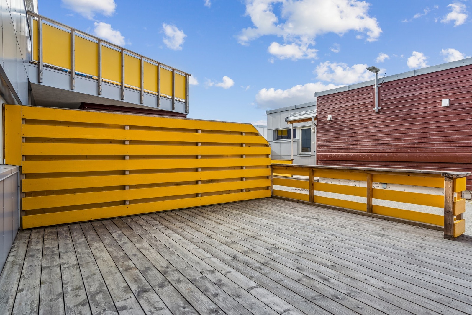 Markterrasse ved inngangsparti Galleribilde