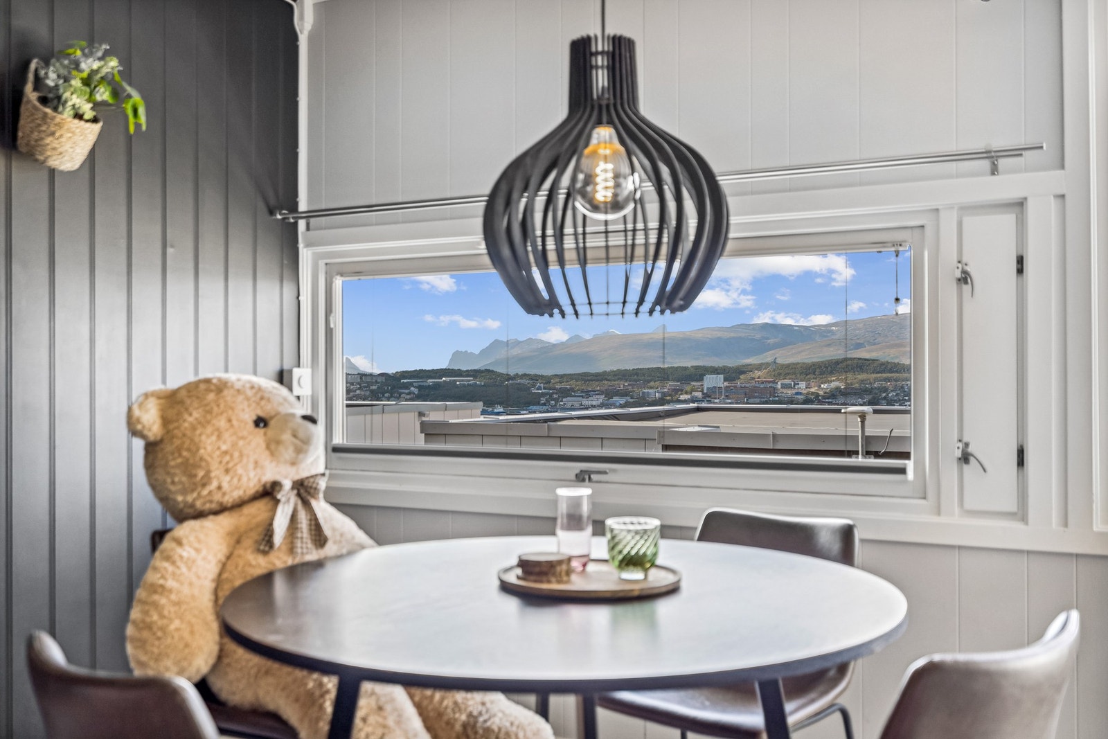 Flott utsikt fra stue Galleribilde