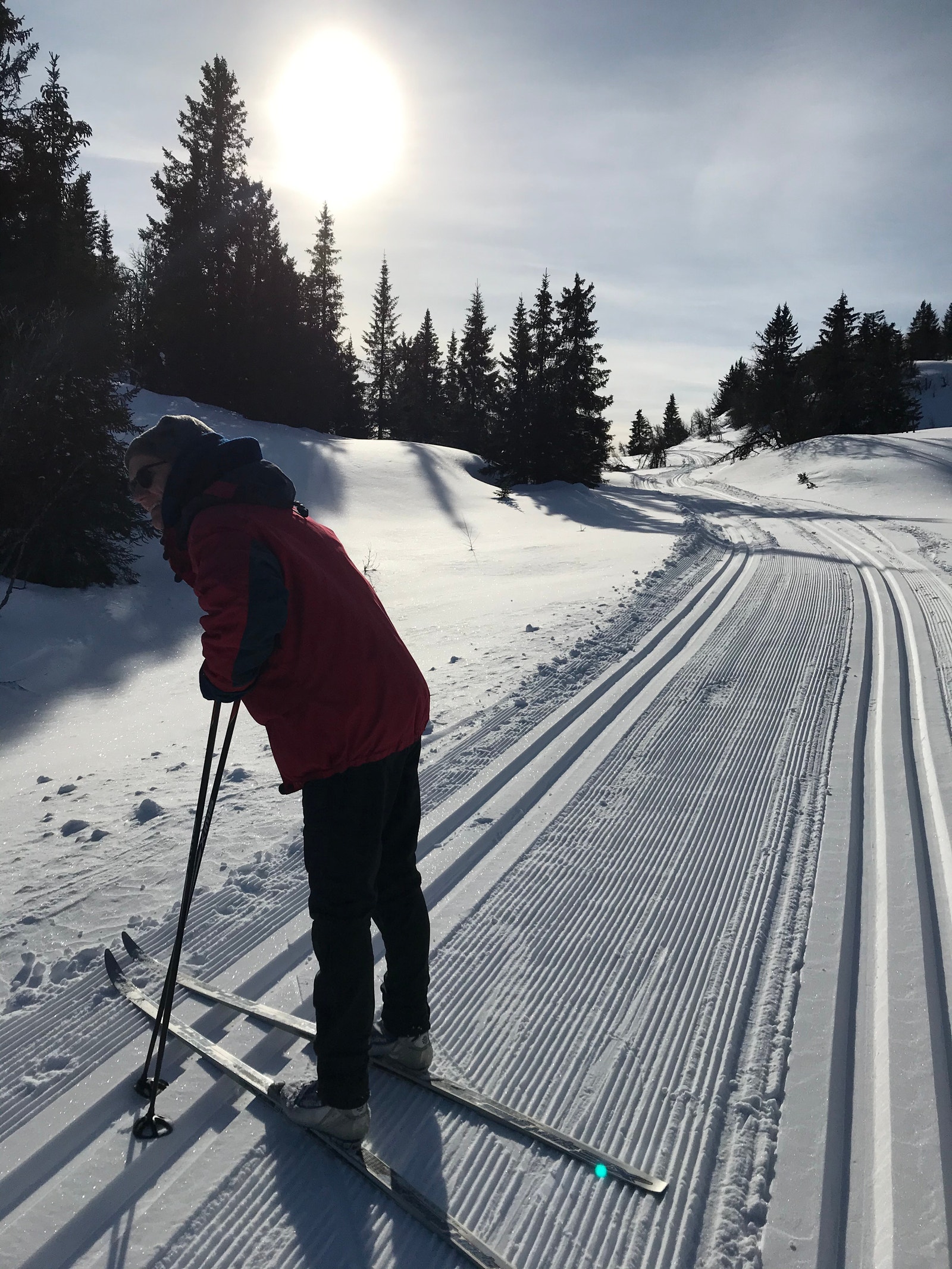 Vinterbilde i nærområdet Galleribilde