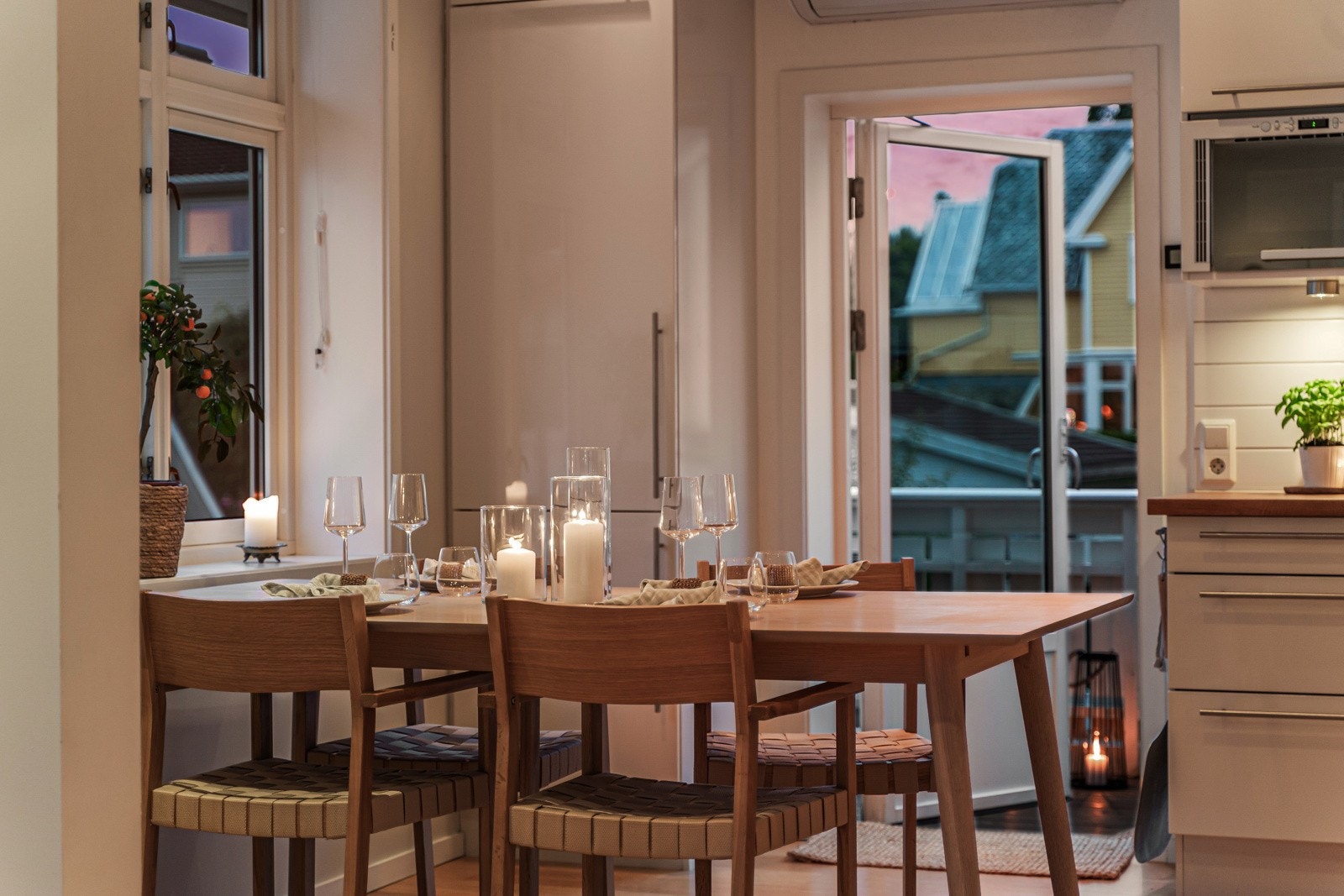 Kveldsbilde - Kjøkken Galleribilde