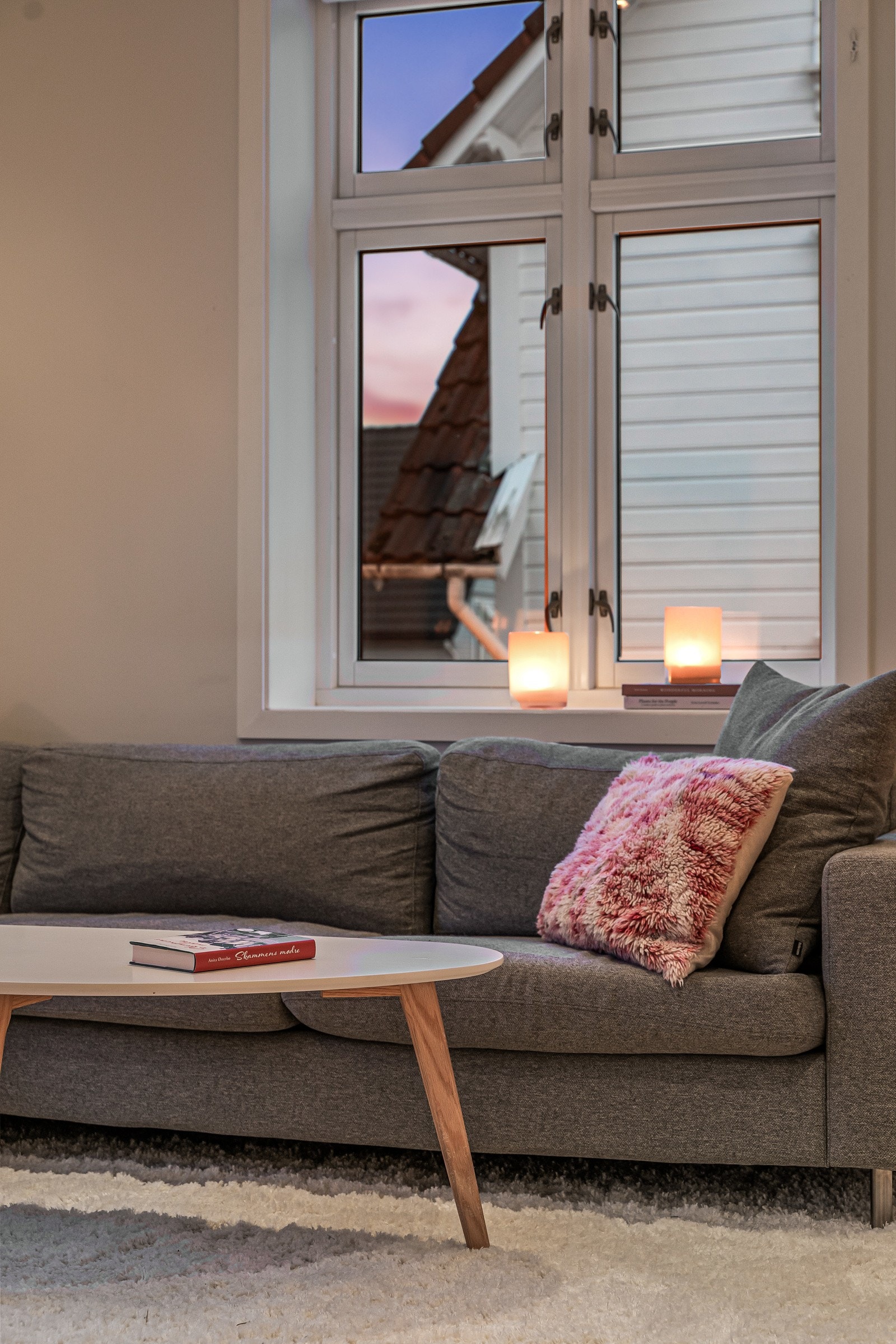 Kveldsbilde - Stue Galleribilde