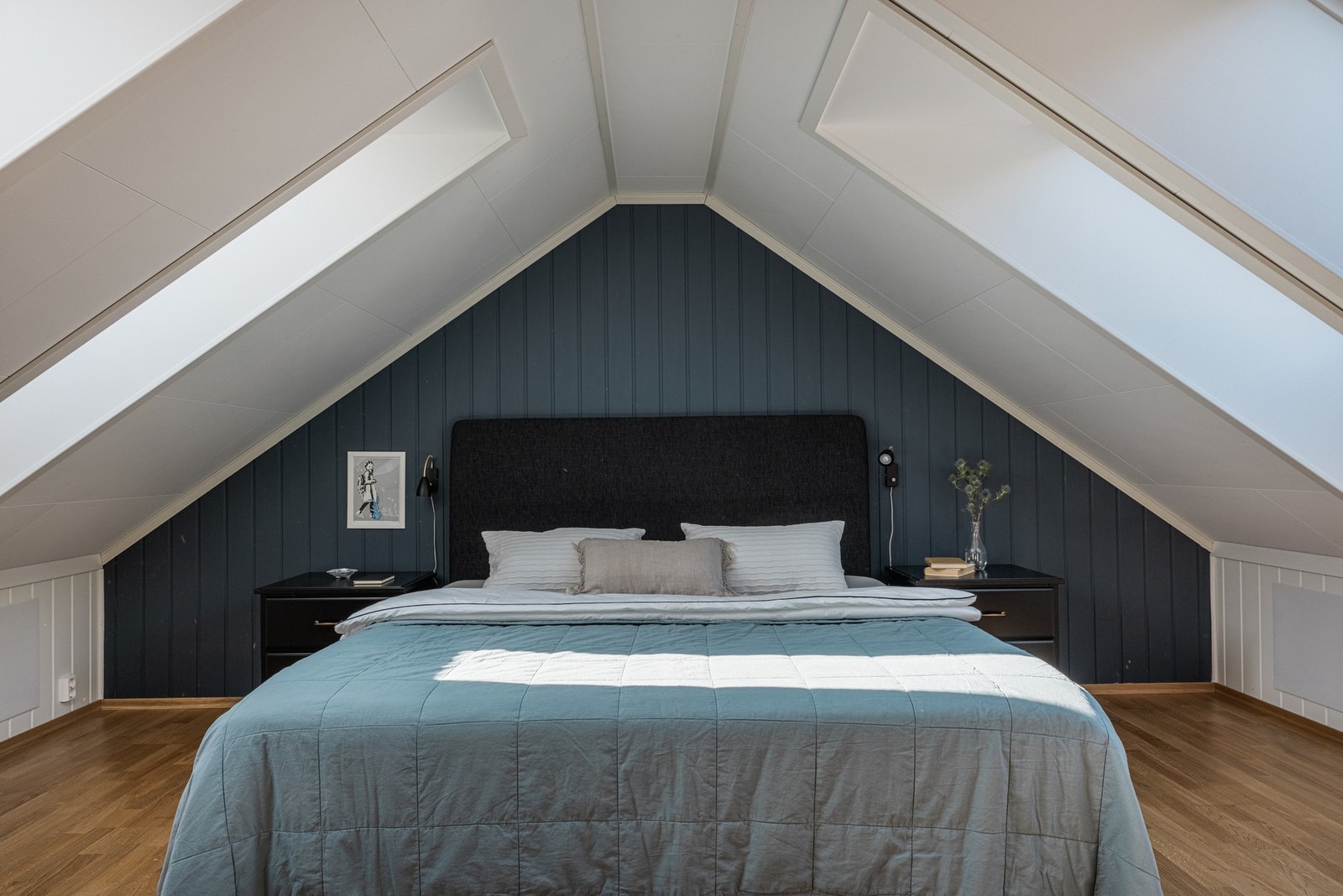 Soverom nr. 2 - dagens hovedsoverom. Galleribilde