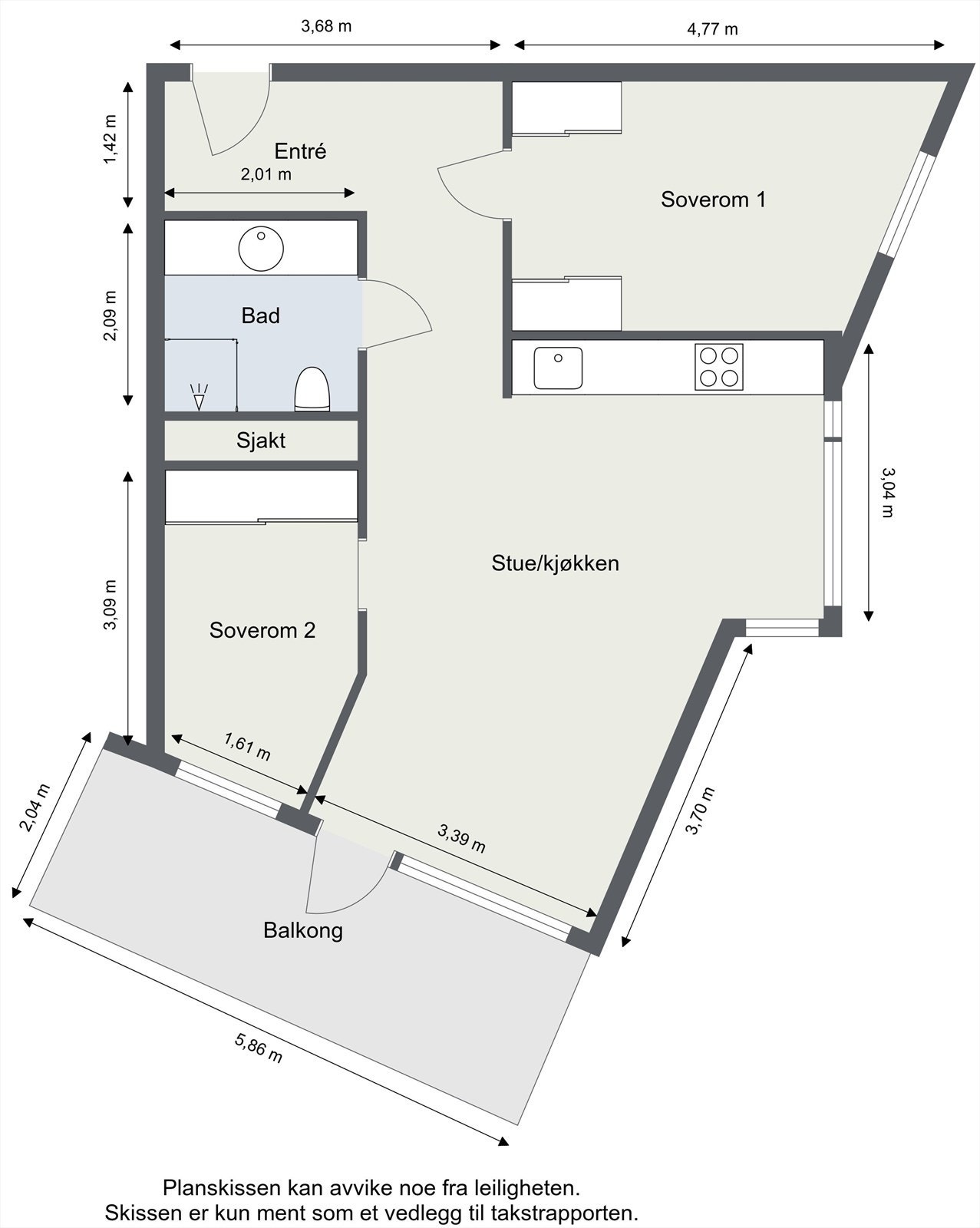 Plantegning. Galleribilde