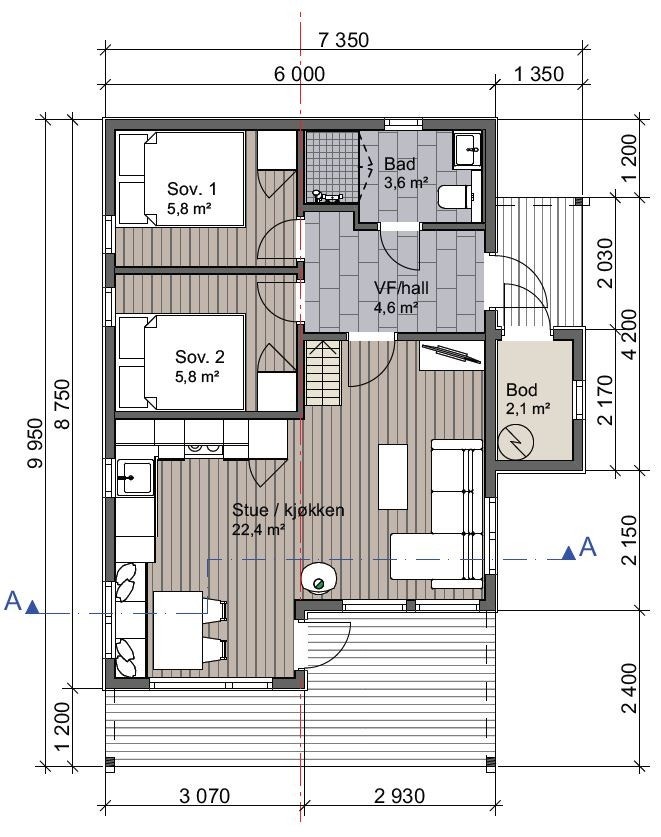 Hovedplan Galleribilde