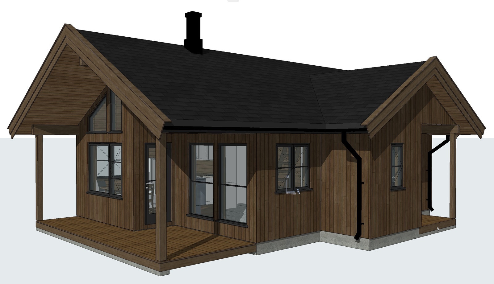 Klokkelyng er en vakker arealeffektiv hytte med 2 soverom + sovehems Galleribilde