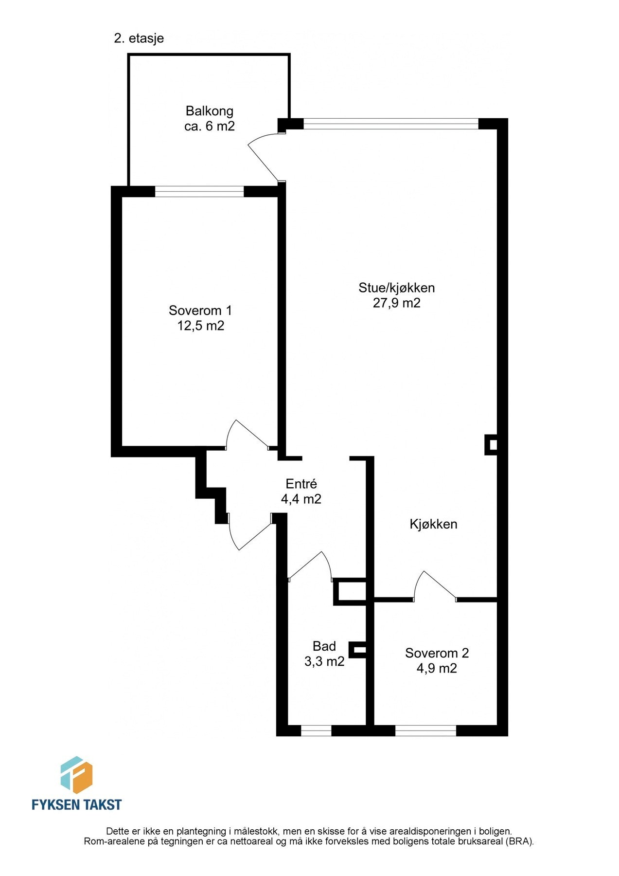 Planskisse. Galleribilde