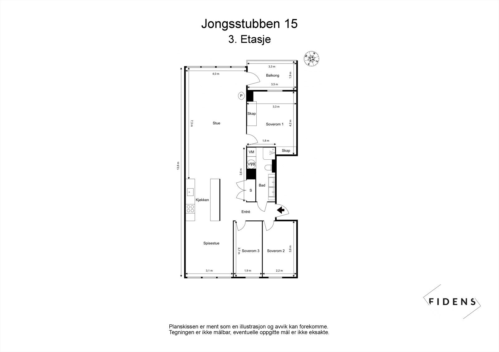 Plantegning Galleribilde
