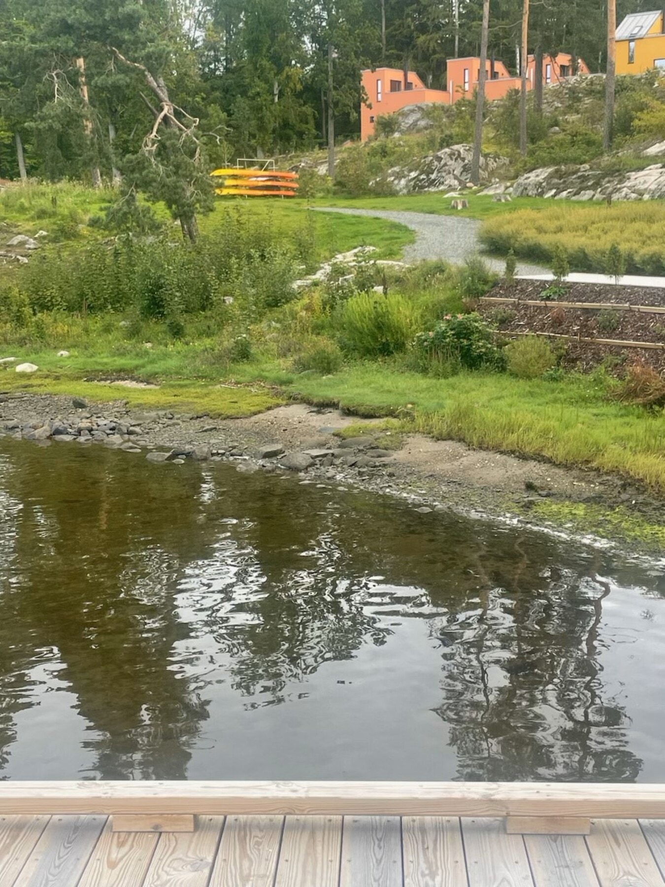 Selgers privatfoto. Det er gratis utlån av kajakker i sameiet Galleribilde