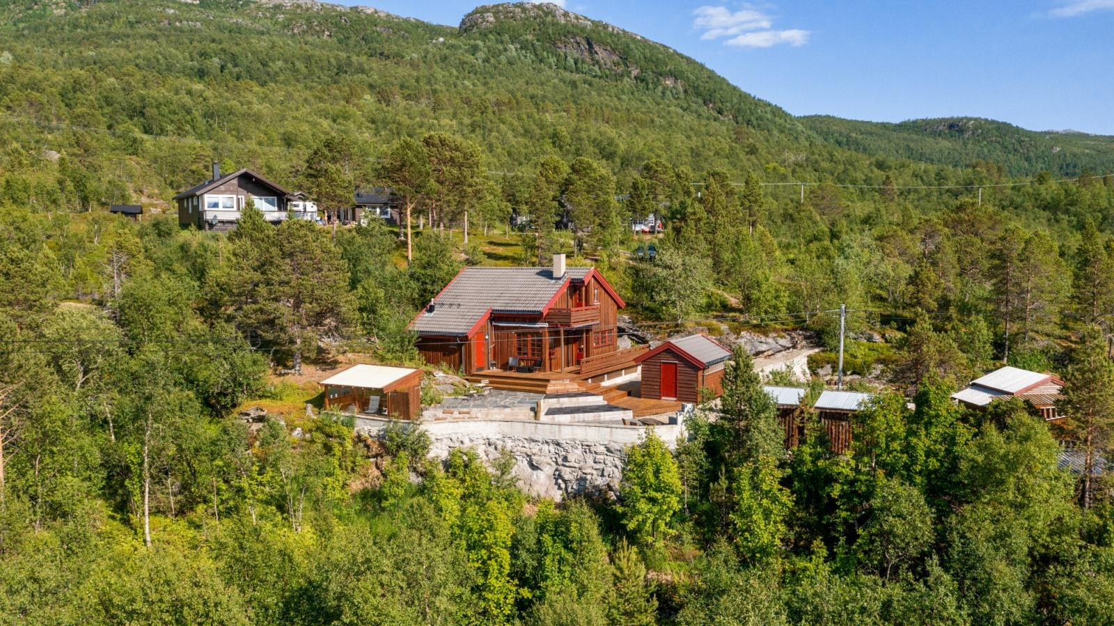 Fritidseiendom med særpreg i et attraktivt område.