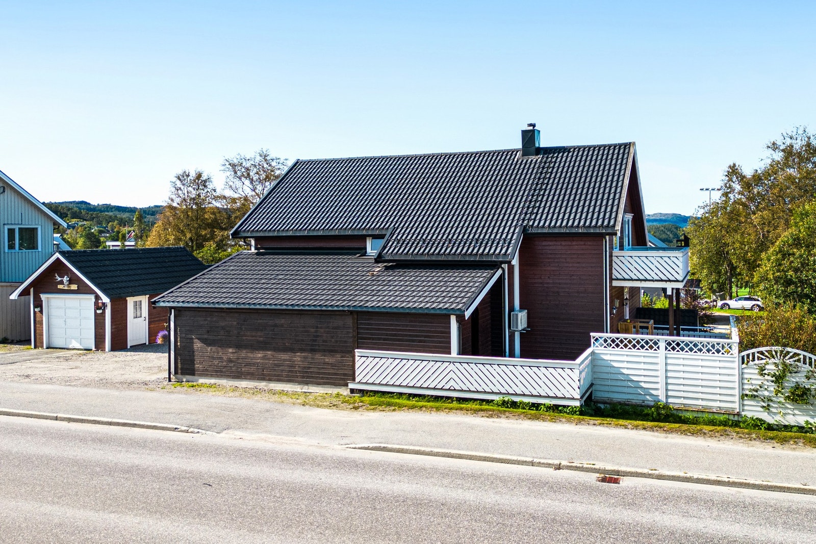 God adkomst fra offentlig gate Galleribilde