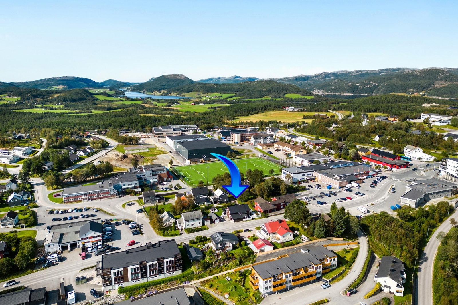 Gangavstand til alle fasiliteter Galleribilde
