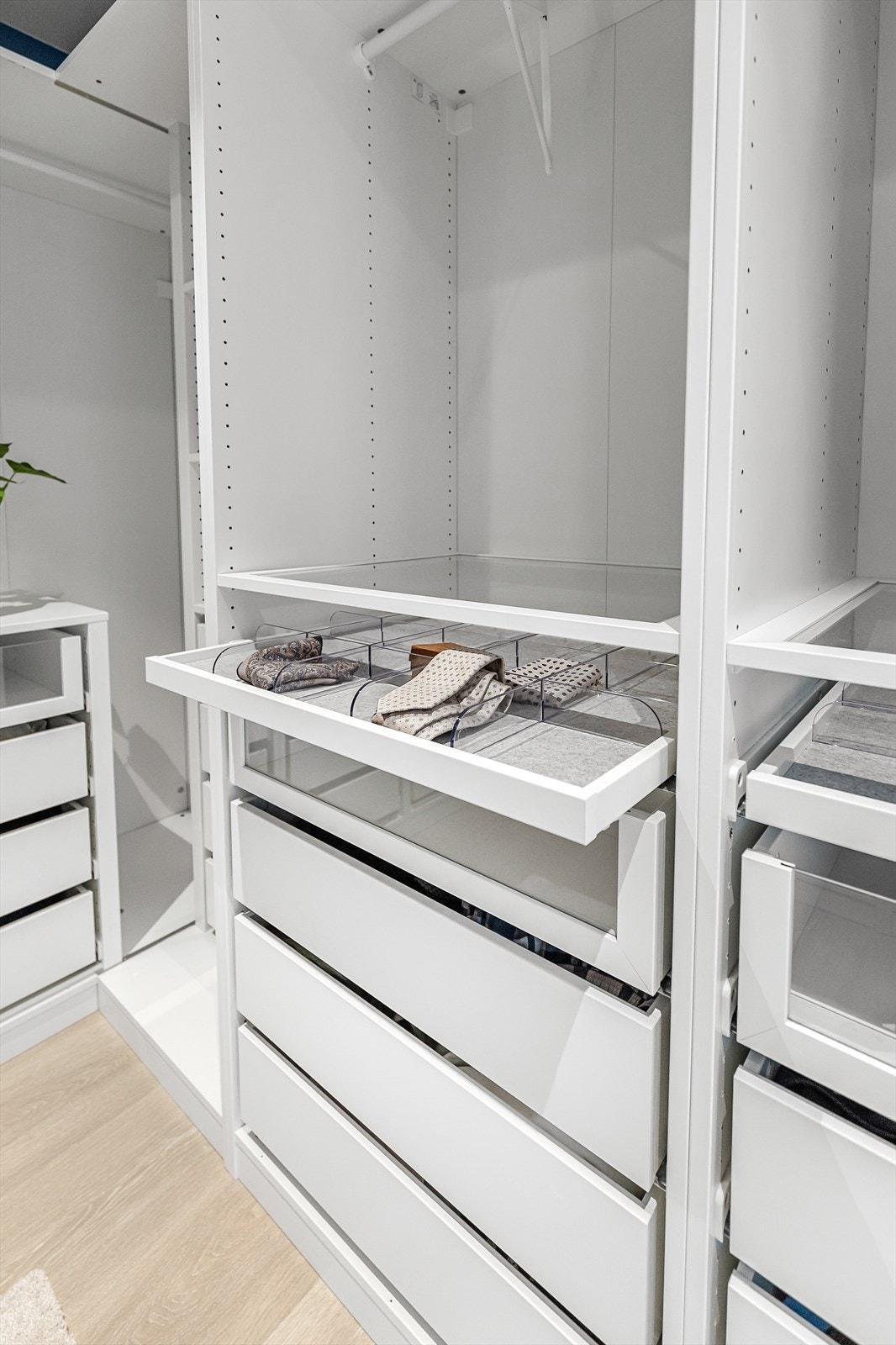 Med gode oppbevaringsløsninger og system er det lett å finne det du trenger når du trenger det. Galleribilde