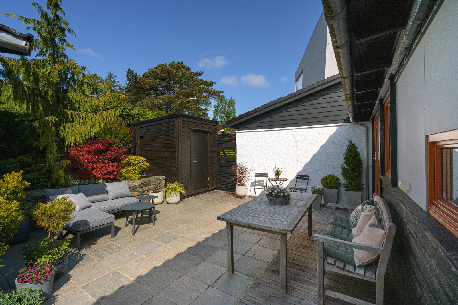 Uteområde. Galleribilde