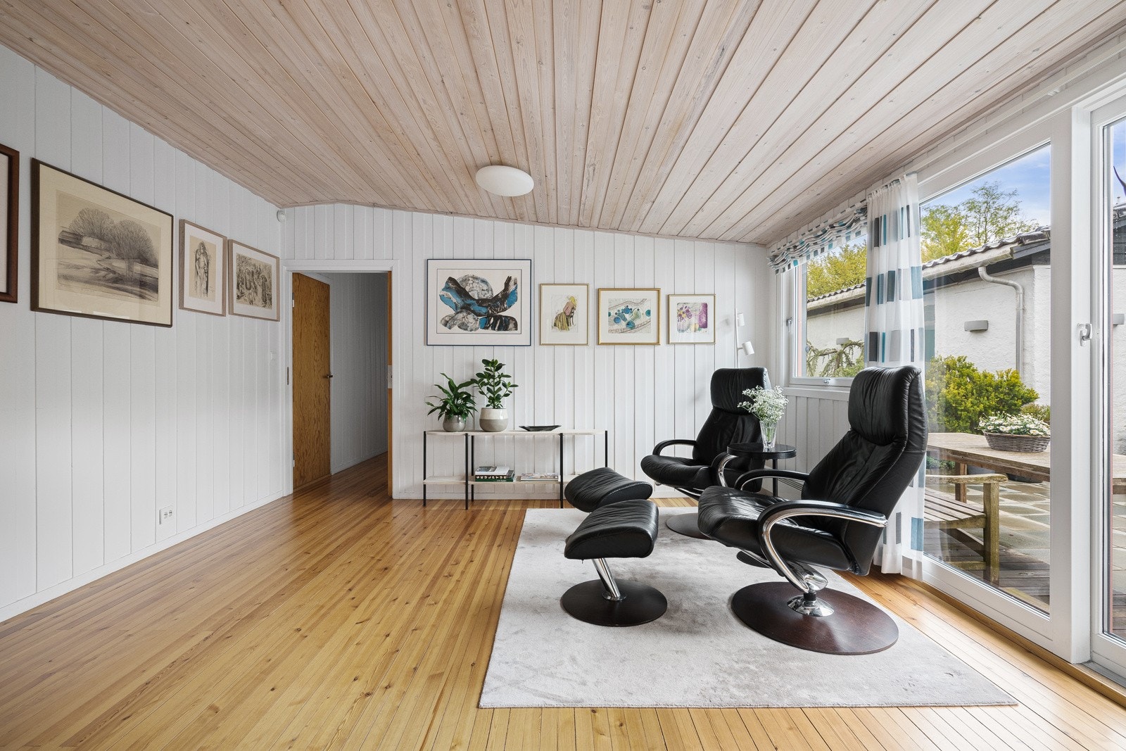 Tv-stue. Galleribilde