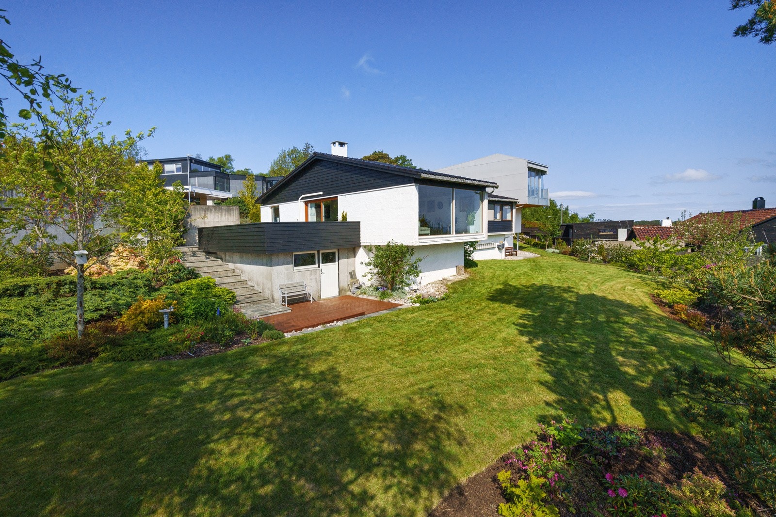 Uteområde. Galleribilde