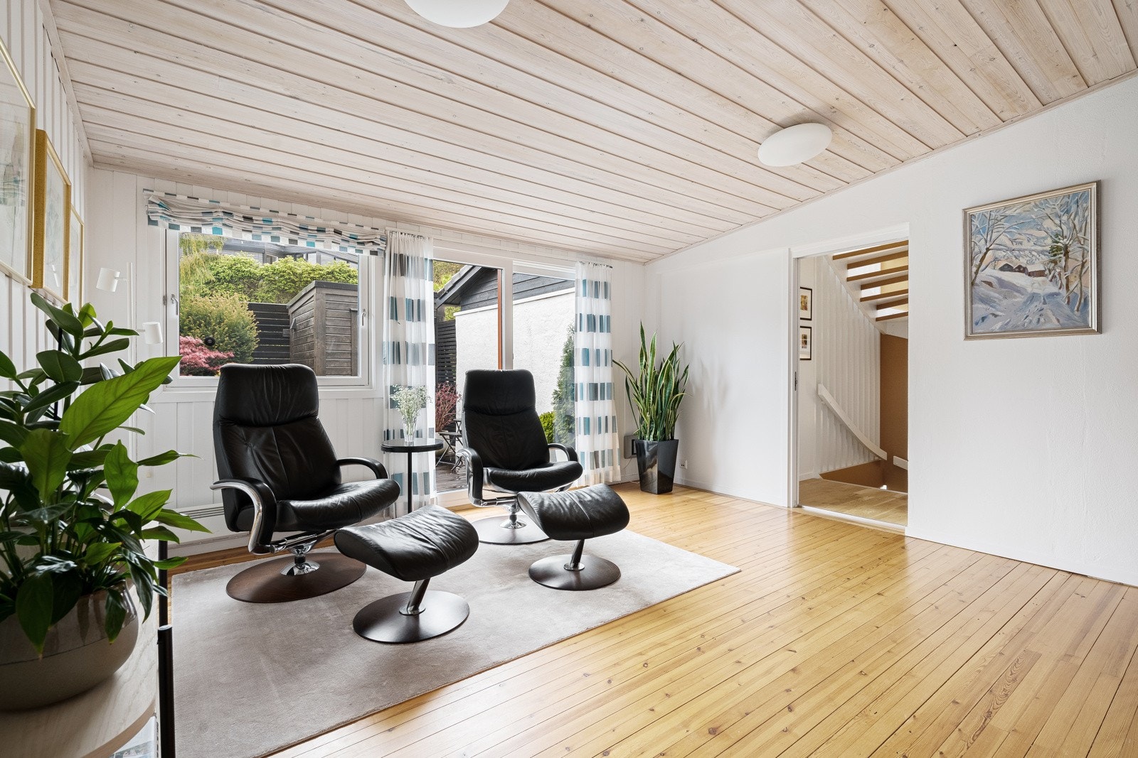 Tv-stue. Galleribilde