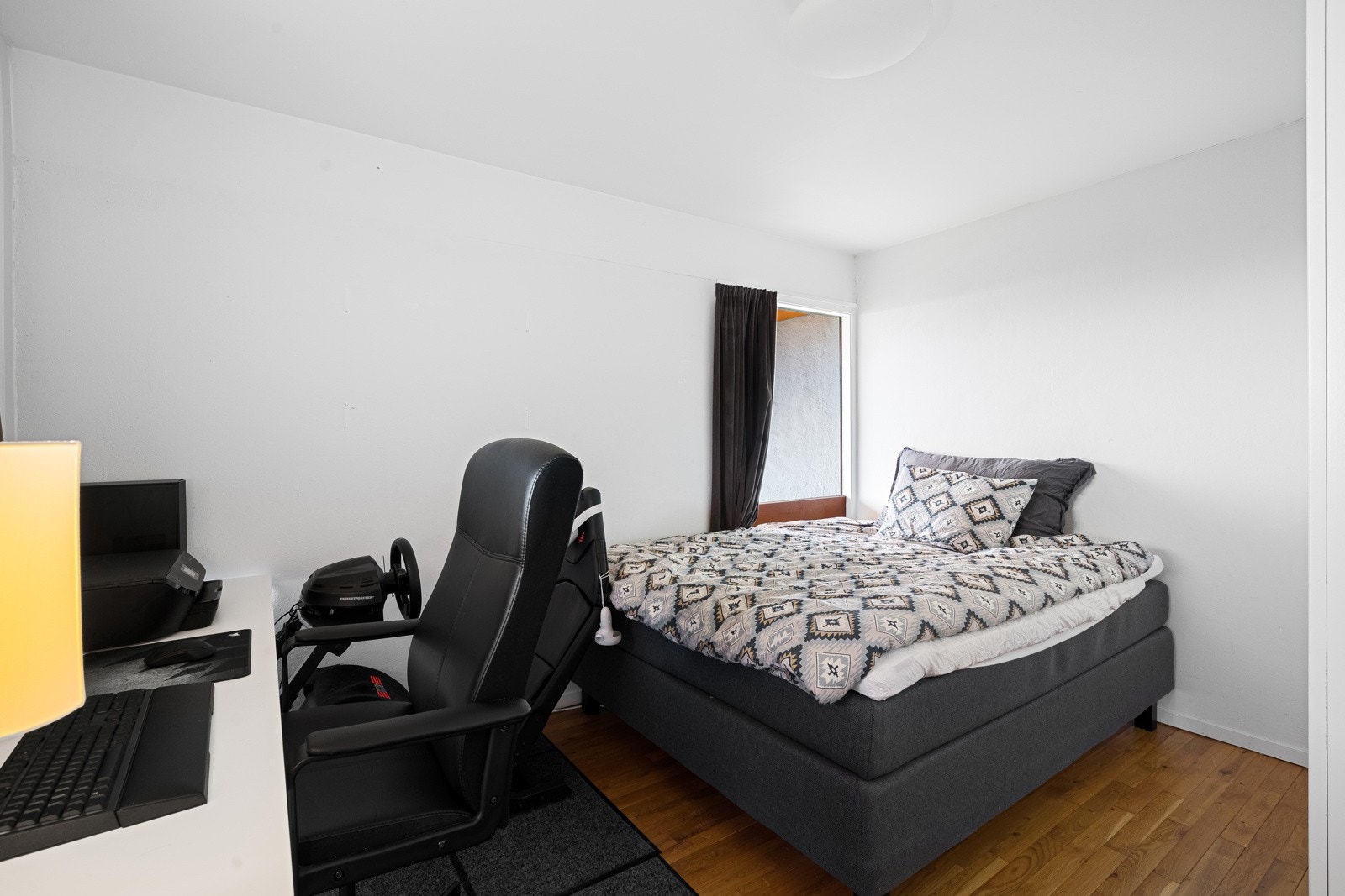 Soverom i hybeldel. Galleribilde