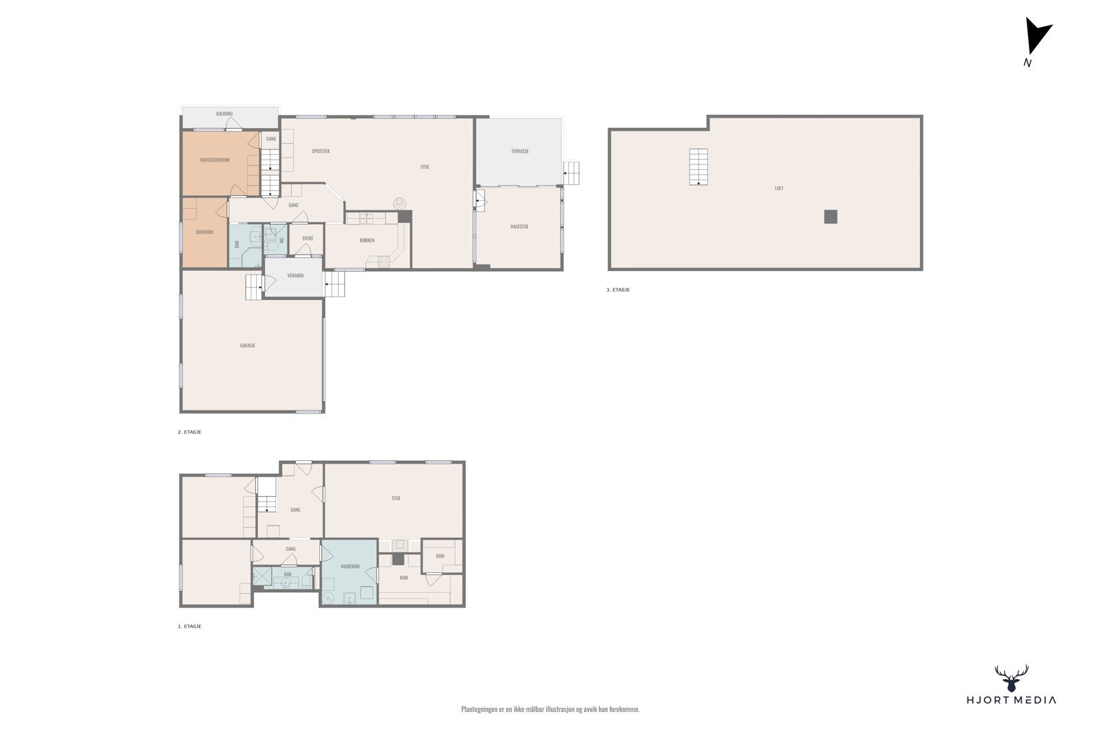 Plantegning. Galleribilde