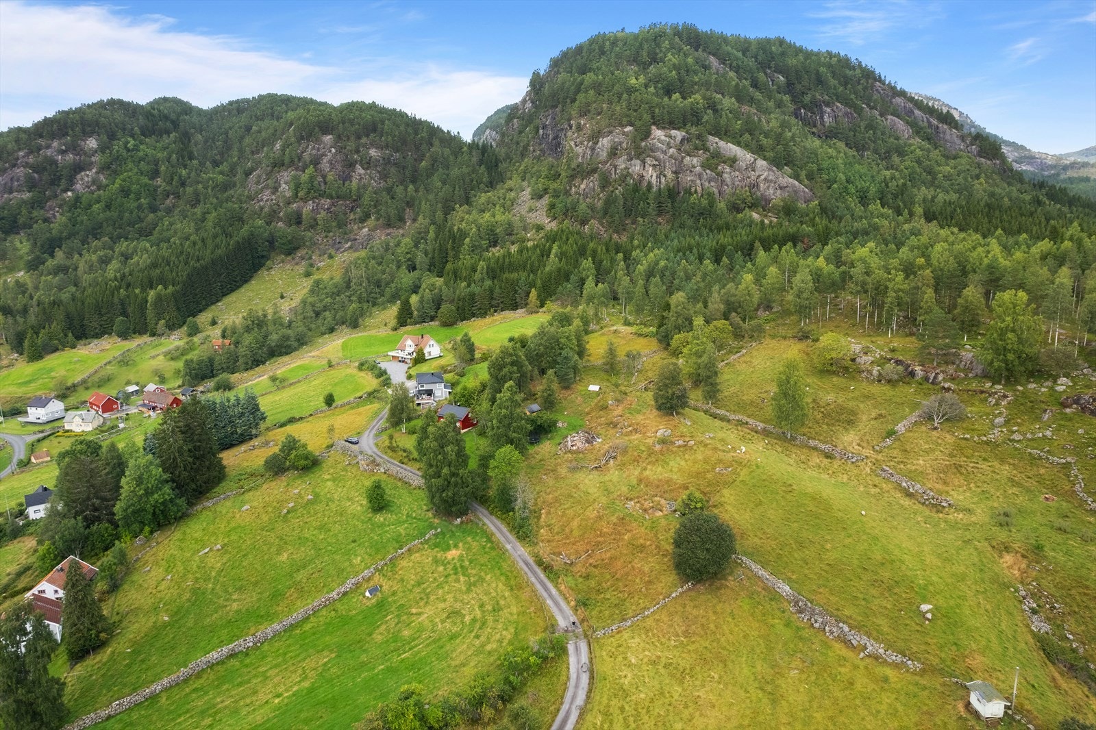 Fra Tonstad tar det ca. 10 min å kjøre ut til Øksendal. Galleribilde