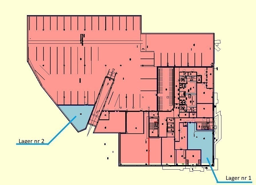 Det er kun lager/kontor nr.1 som er tilgjengelig Galleribilde