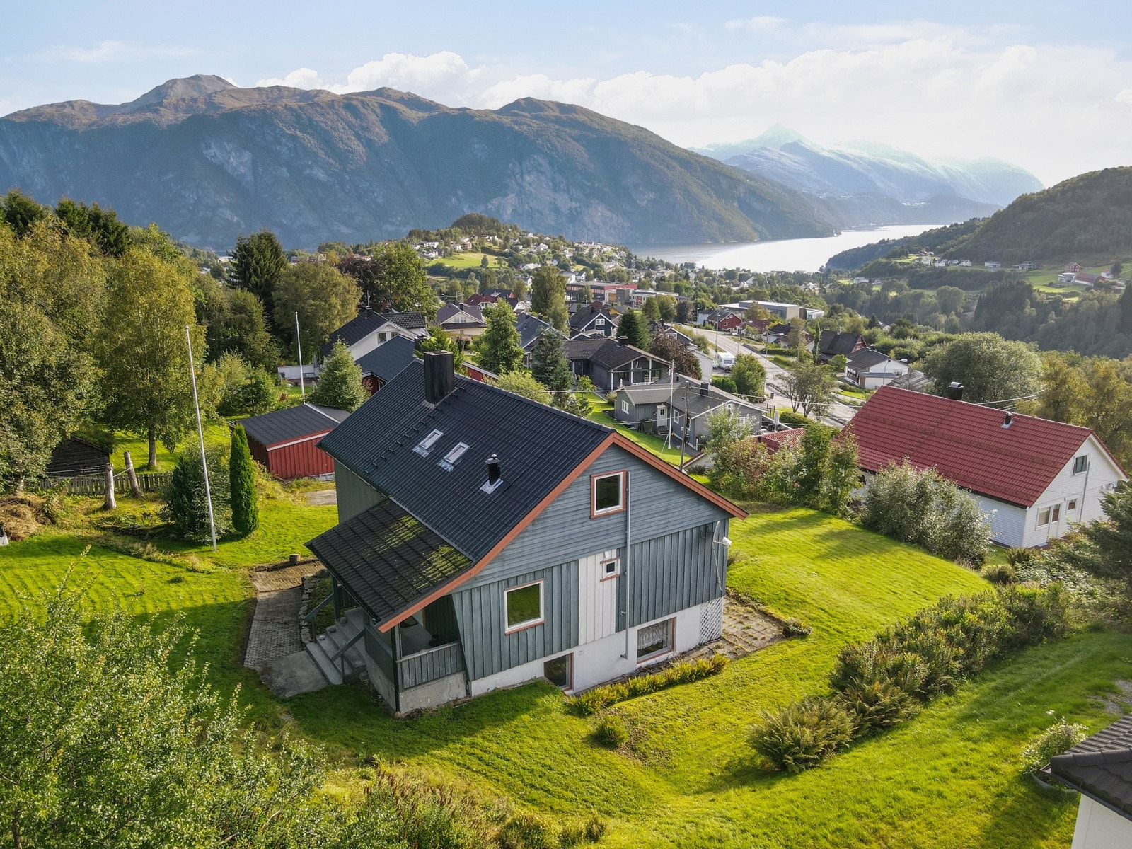 Dronebilde Galleribilde