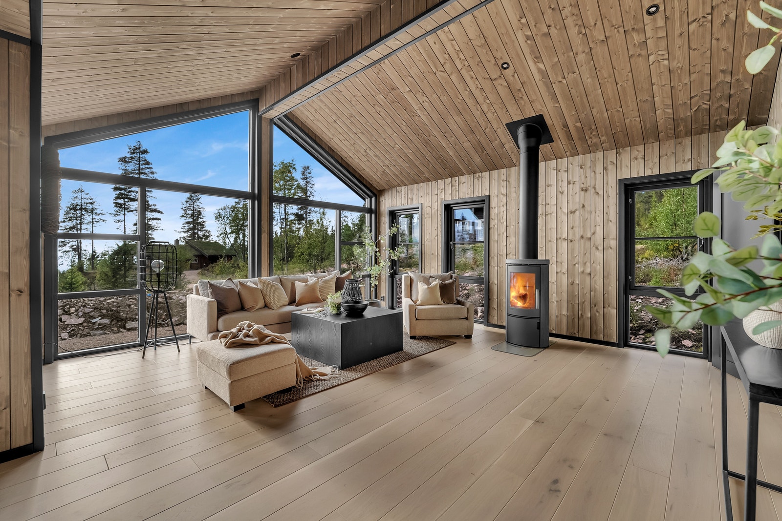 Vedovn som gir en god og lun stemning Galleribilde