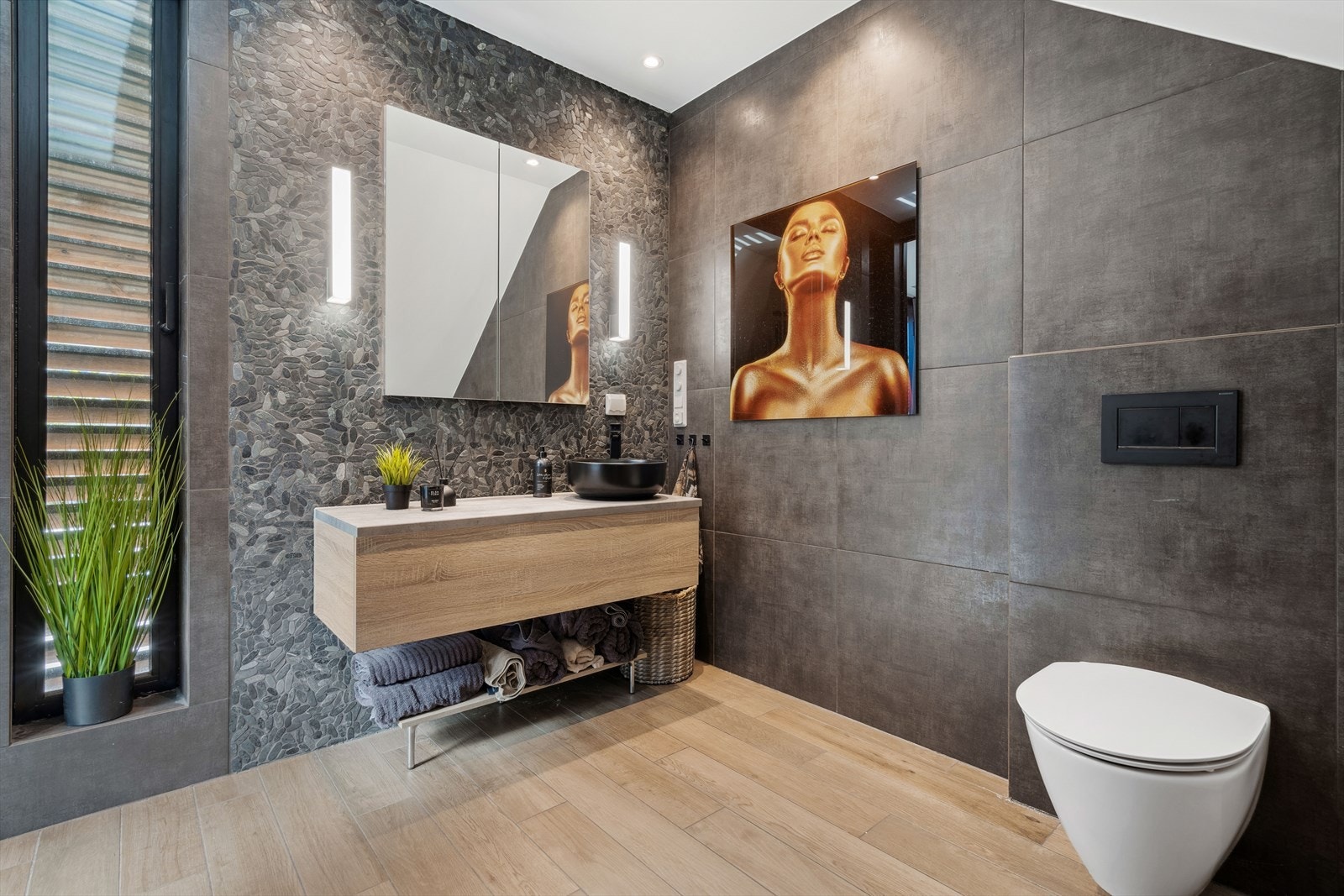 Baderom Galleribilde