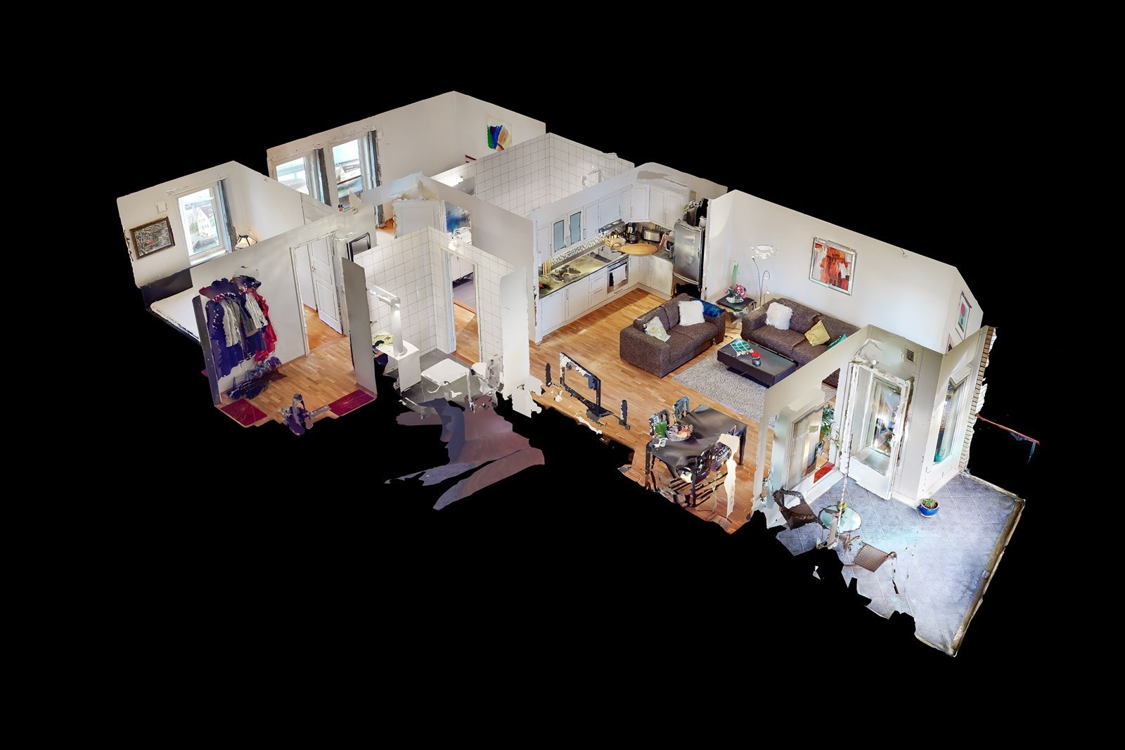 Verven-Dollhouse Galleribilde
