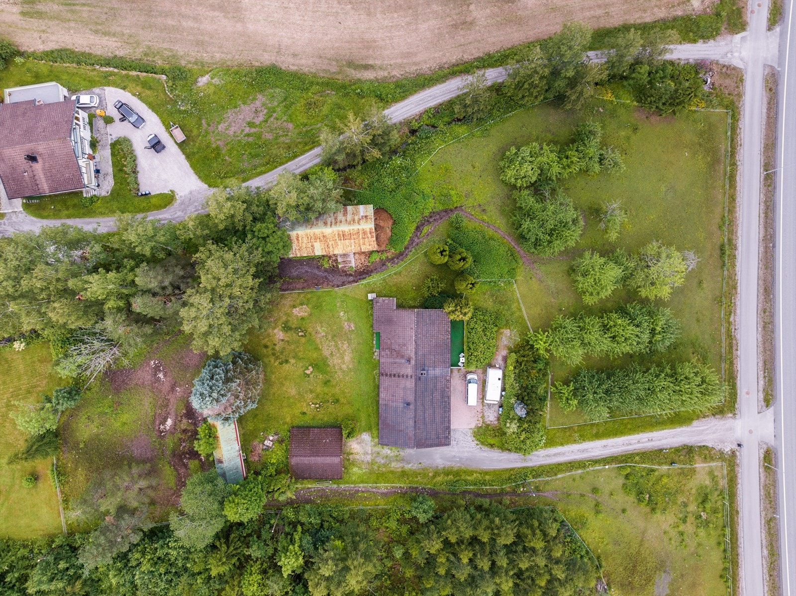 Oversikt over eiendommen. Galleribilde