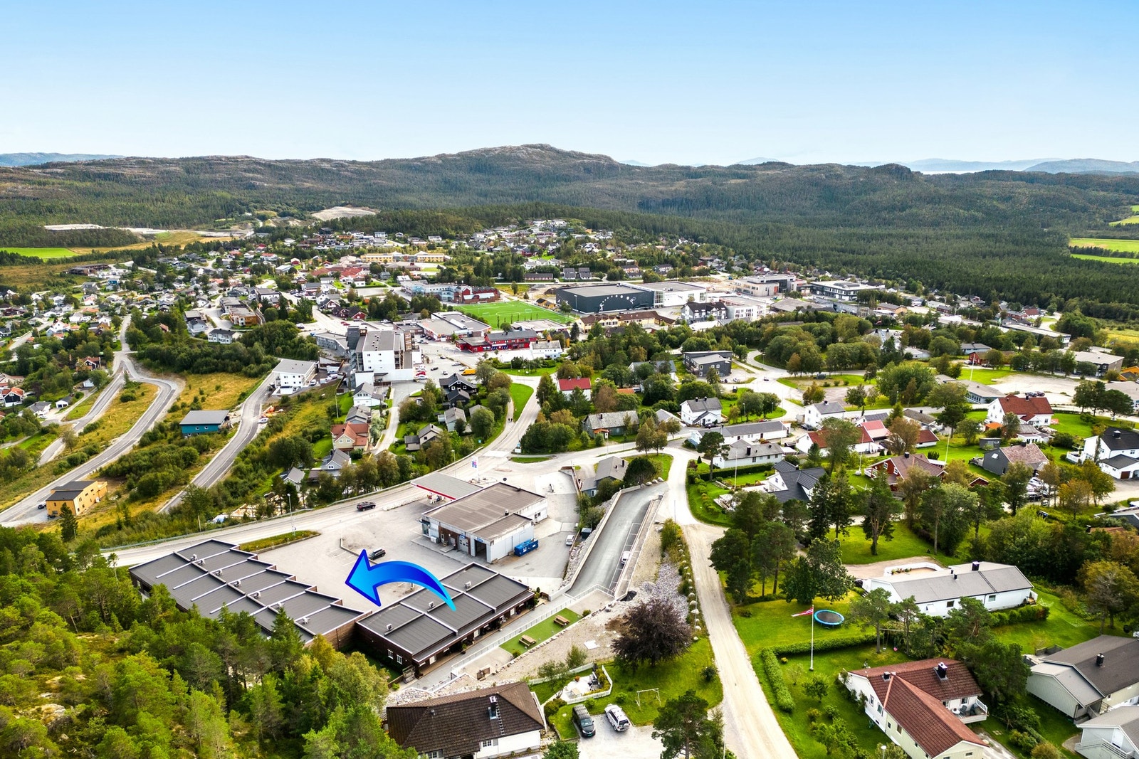 Sentralt beliggende i ytterkant av Kolvereid sentrum Galleribilde