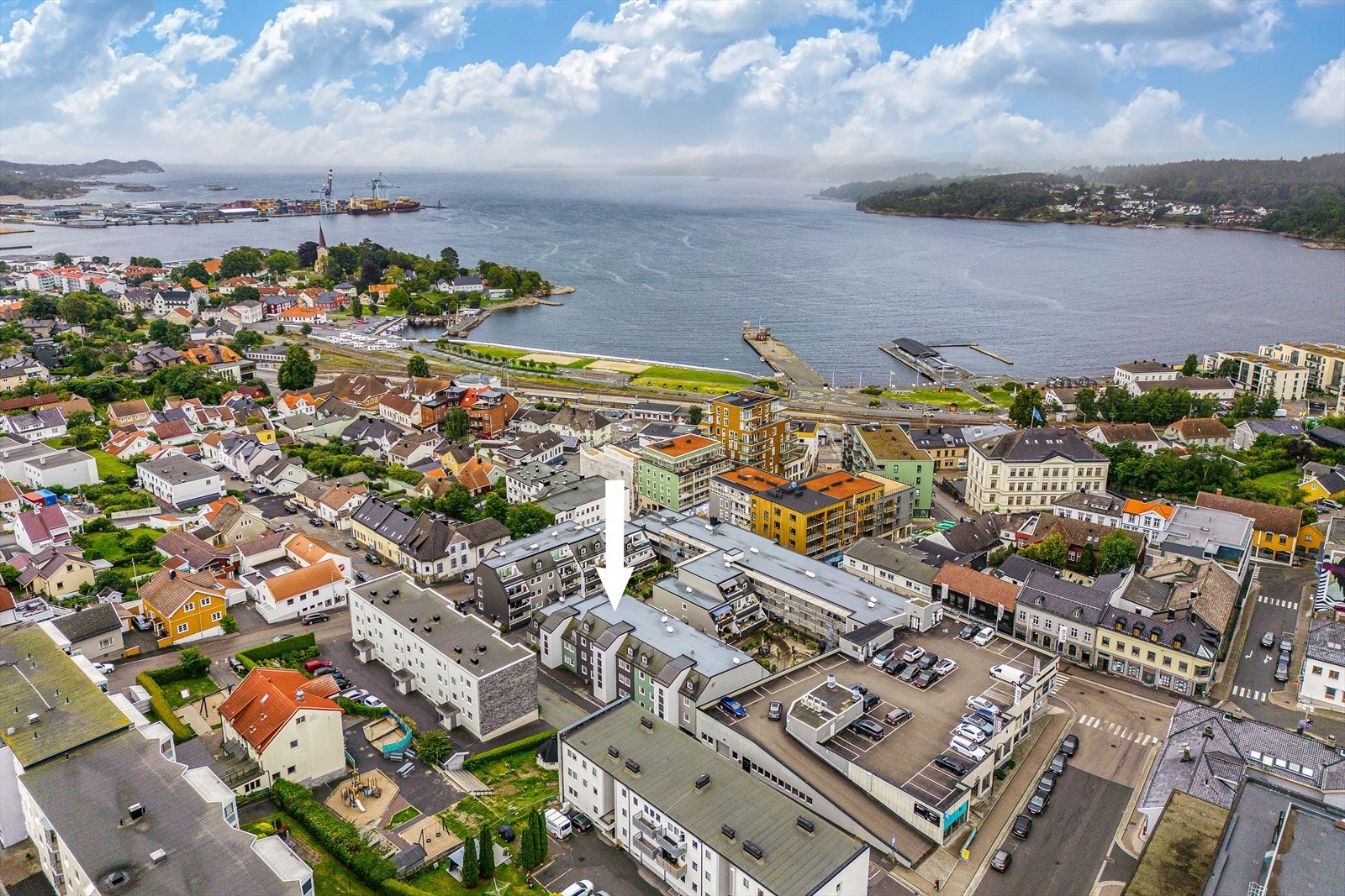Flott beliggenhet Galleribilde