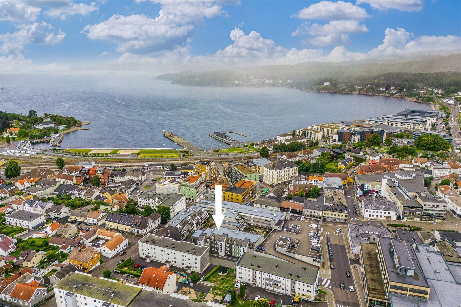 Her ligger du sentralt, med kort avstand til det meste Galleribilde