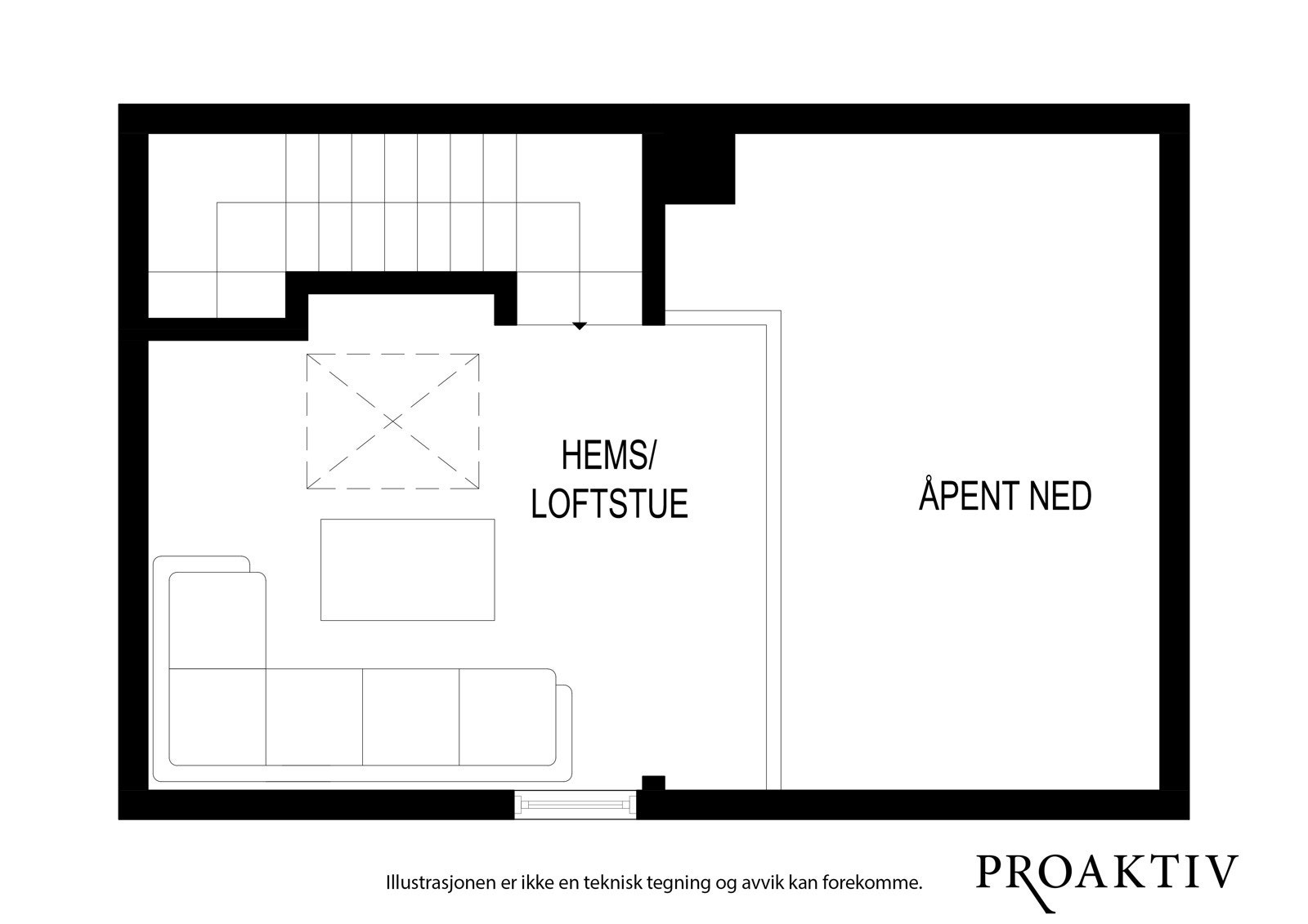 Plantegning hems Galleribilde