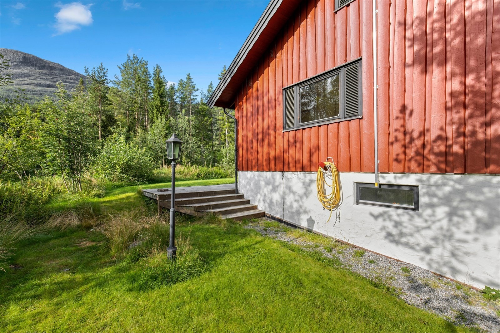 Inngangsparti til til leiligheten. Galleribilde