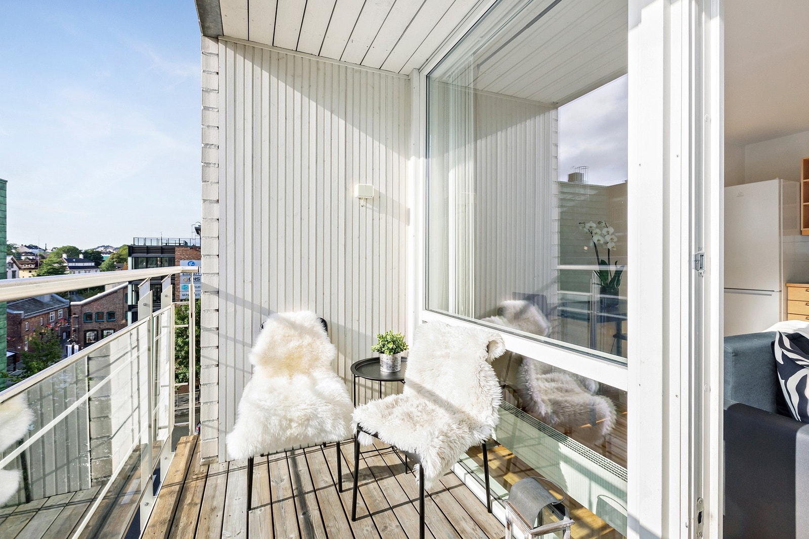 Velkommen til Trenerys gate 4. En flott 2-roms på Solsiden. Galleribilde