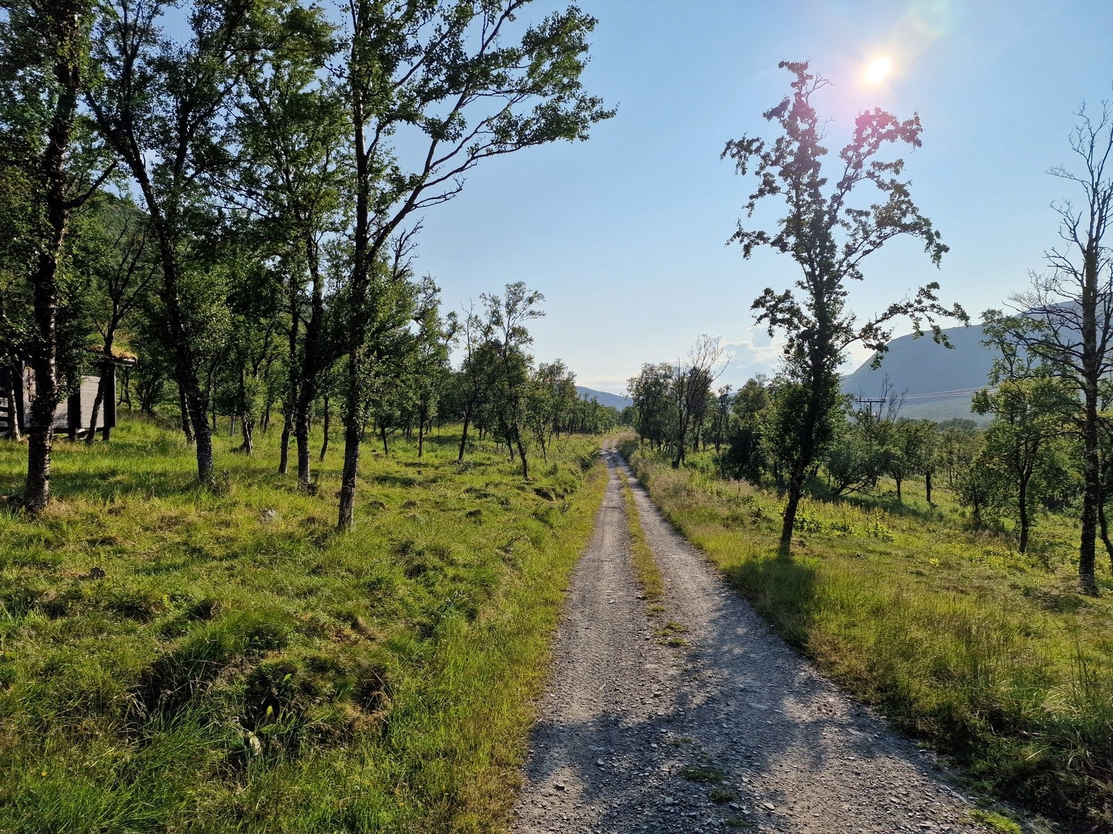 Dalen og området er frodig og fint med gode muligheter for et aktivt friluftsliv Galleribilde