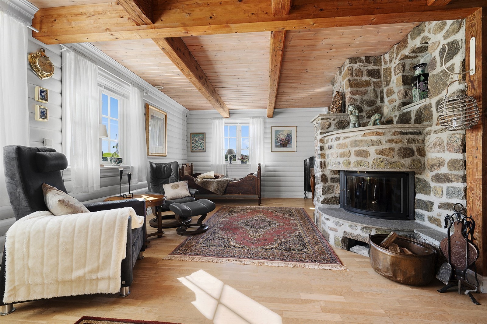 Stue 1 / peisestue Galleribilde