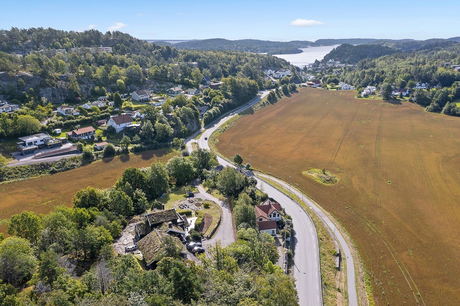 Sjønær beliggenhet Galleribilde