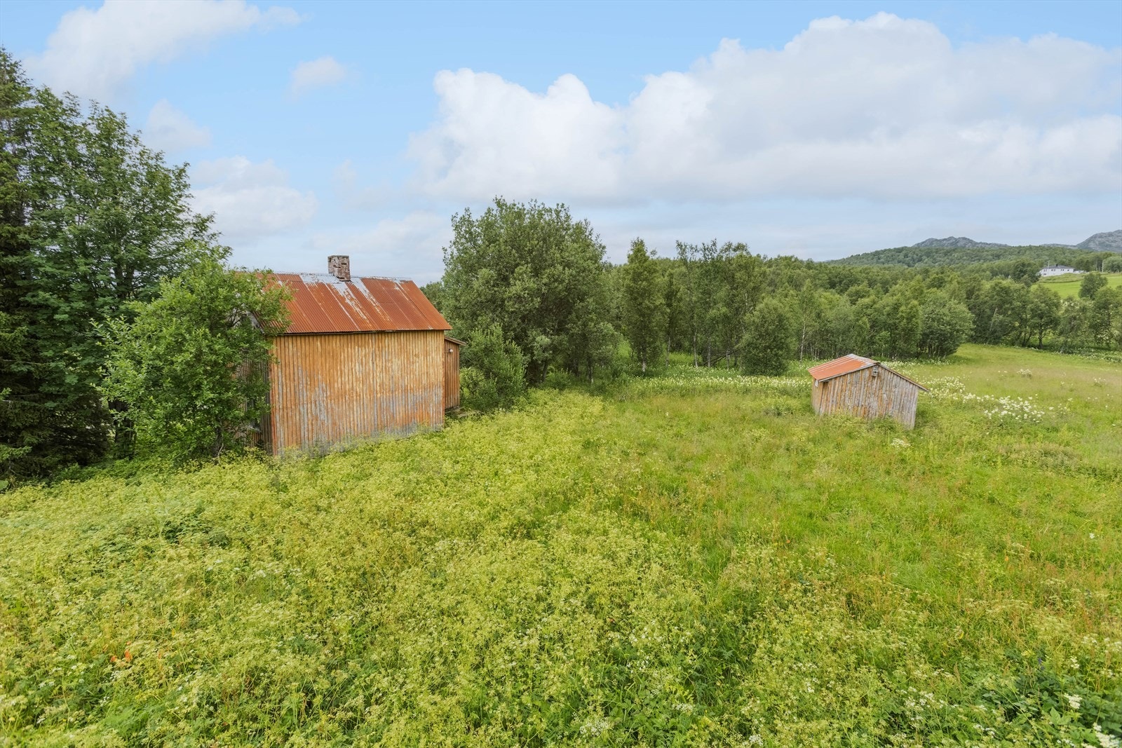 Det er også en utebod. Galleribilde