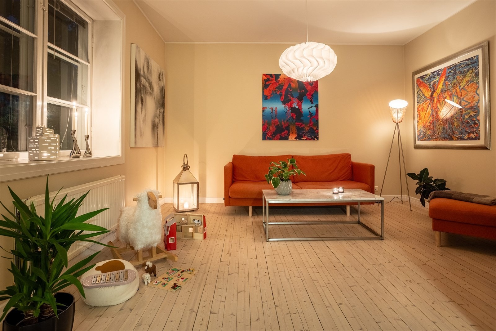 Kveldsstemning. Galleribilde