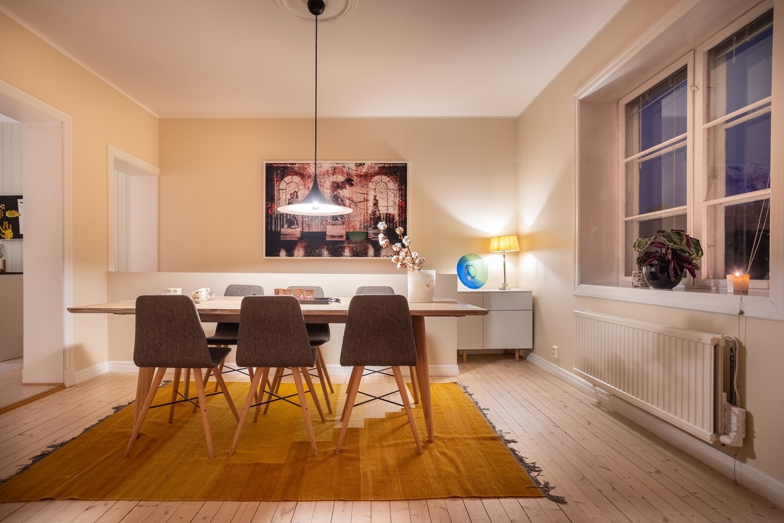 Kveldsstemning. Galleribilde