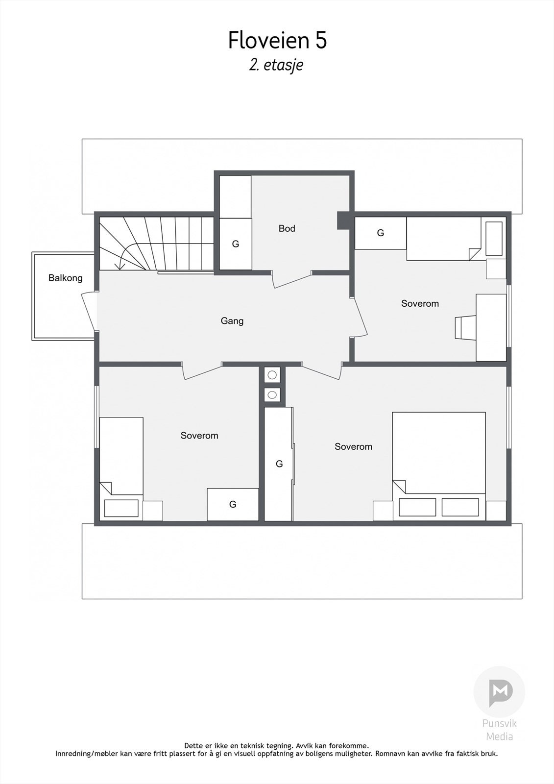 så videre til 2. etasje Galleribilde